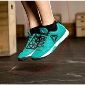 Reebok Women’s Lace Up‎ Cross Fit Nano 6.0 Sneakers Workout Fitness Size 5 Green